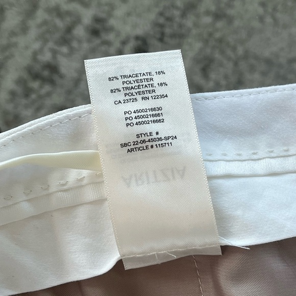 Aritzia Ten Dame Light Birch Low Rise Wide Leg Formal Evening Business Pant Sz2 - Picture 15 of 16